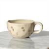 Tazza Lussuosa in Ceramica per Bevande Calde e Fredde - Elegante Tazza da Latte e Caffè con Manico