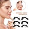 1 Set Elastic 3 Size Nasal Bridge Straightener Invisible Nose Shaper Pain Free Acrylic Nose Clip Corrector