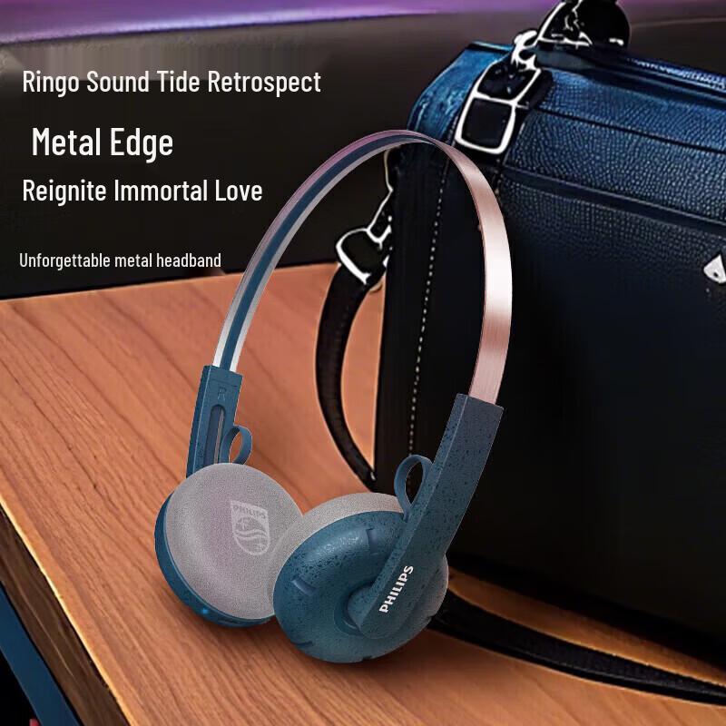 Philips TAH2000 Retro Wireless On-Ear Headphones