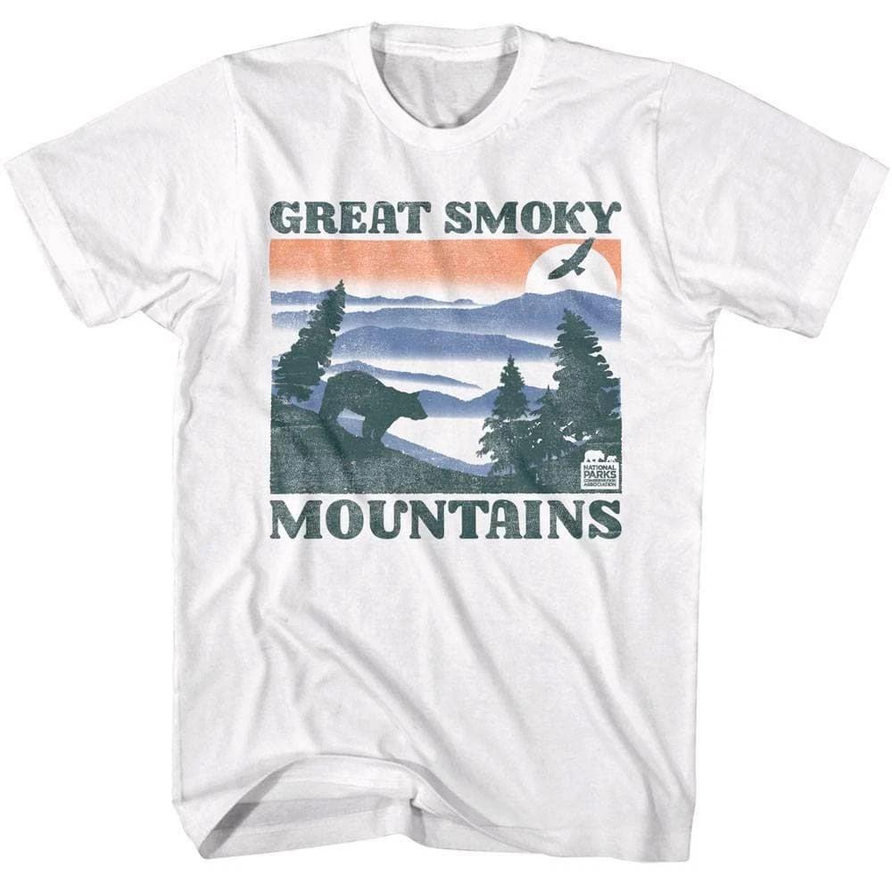 Great Smoky Mountains Sunset Men s T Shirt S
