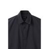 Customellow Black Toray Woven Half Shirt Cwsam25304bkx
