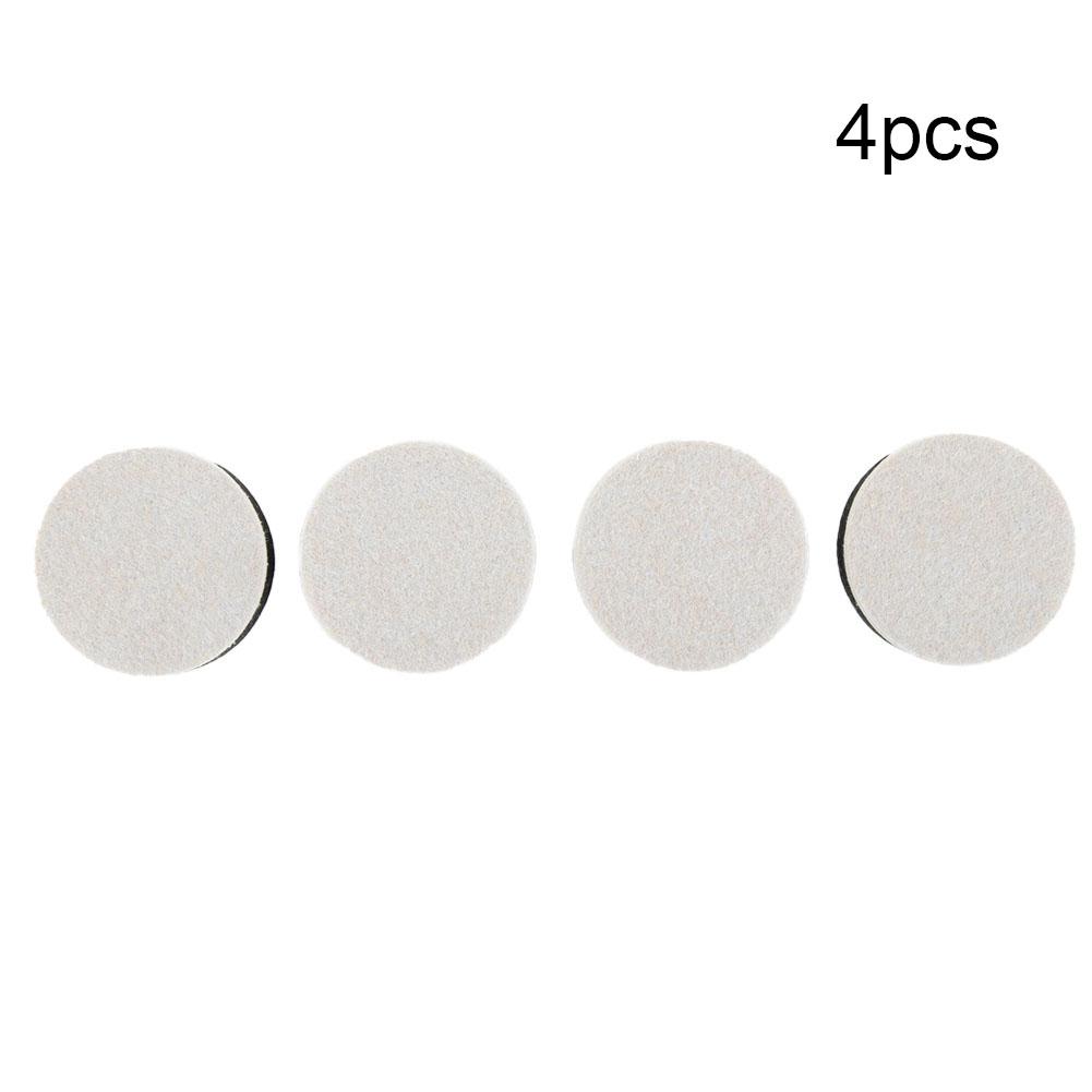 4PCS DIY Furniture Chair Leg Pads Round Felt EVA Non Slip Mute Pads Suitable for Washing Machine Refrigerator Desk Table