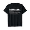 Top Betreuer Slogan T Shirt Vintage Washed Soft Versatile Stylish Slightly Homme Streetwear Top For Everyday Wear Unisex