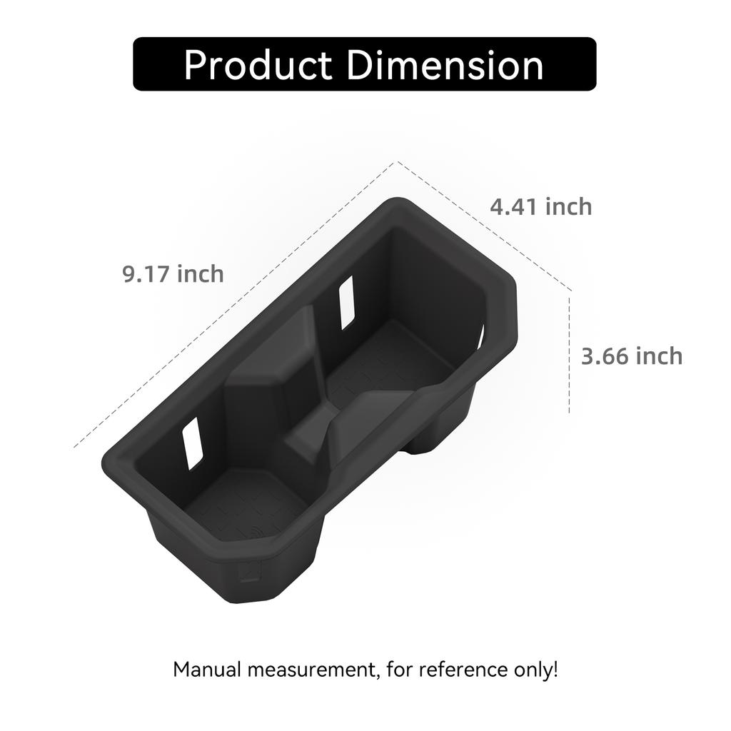 for Toyota RAV4/Wildlander 2026 Cup Holder Storage Tray Shock-Absorbing Central Armrest Cup Box Silicone Tidying Accessories