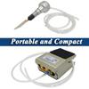 Jewelry Pneumatic Engraving Machine 1400 RPM Adjustable Speed 60Hz 80W Graver Engraving Tool Handpiece for Crafts