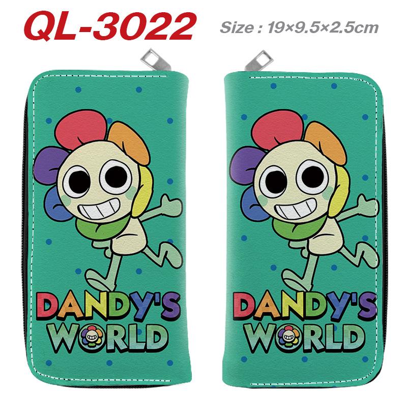 Space Dandy Anime Wallet PU Leather Long Zip Purse Full Color Waterproof Card Holder