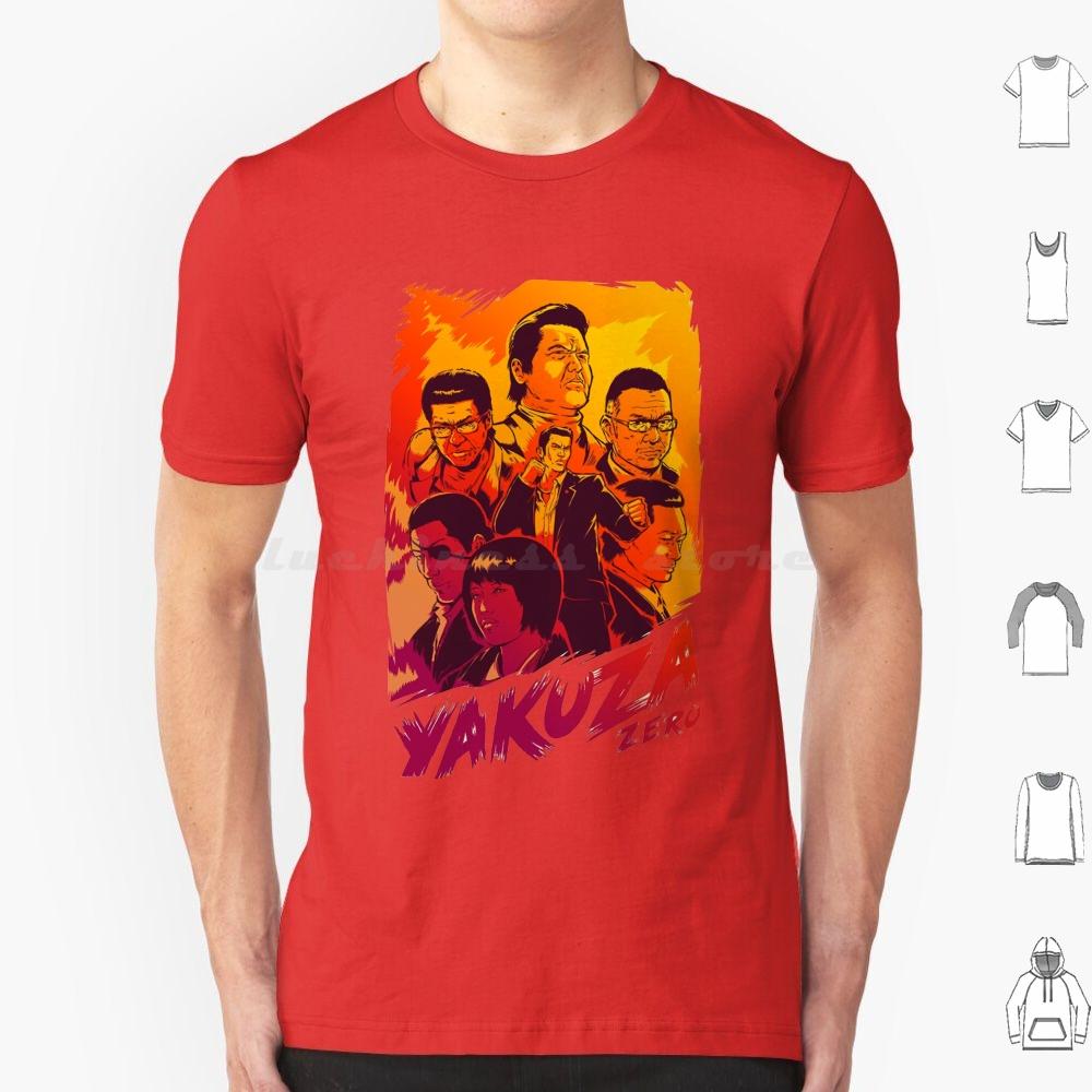 Yakuza Heroes T Shirt Big Size 100 Cotton Anime Games Yakuza O Dragon A Kazuma Kiryu Ryu Ga Gotoku Like Love Hero Trends