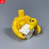 MOC Blocks Yellow Hands Arms Hold Infant Infant 4CM Figure Body Wear Accessories Assembled Construction Bricks Toy Children Plastic Material Doll