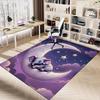 1PC Elephant Moon Anti-slip Carpet, Suitable for Office, Bedroomand Playrooms. It Can Also Be Used As a Sofa Footrest cover-R80