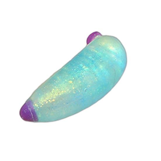 

Glitter Banana Sugar Ball Slow Rebound Stress Relief Clear Banana Squeeze Sensory Toy Anxiety Relieving Simulated Fruit Stress Ball