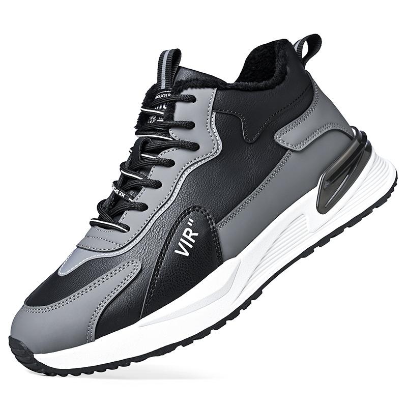 Men's Casual Mesh Breathable Thick Sole Height Increasing Dad Shoes Men's Versatile Soft Sole Sports Shoes