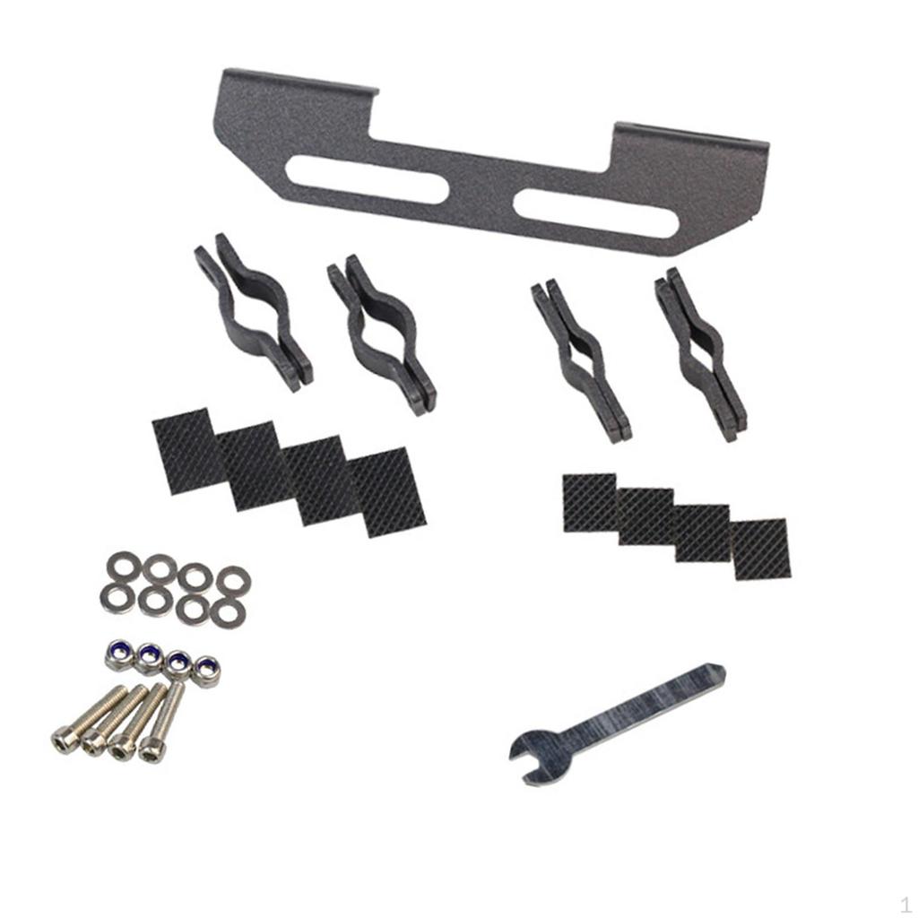 Bike Rack Tails Light Mount,Rear Mounting Bracket Reflector Holder Bracket, Rear Lights