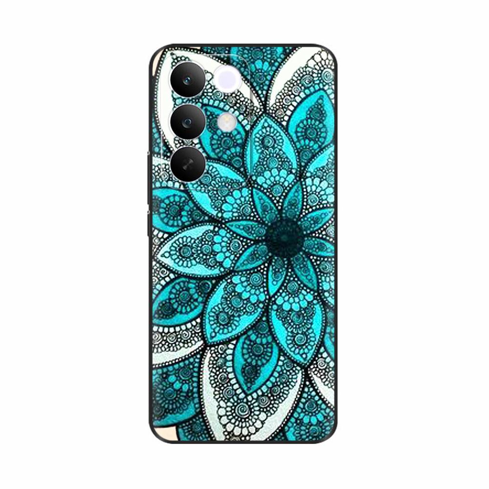 For OPPO Realme C85 5G Case Flower Soft Matte Silicone Back Cover For Realme 15x RealmeC85 C 85 4G 5G Full Phone Shell Fundas