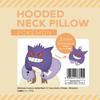 Pokemon Hooded Neck Purple Pokemon Trunk Travel Accessories Pillow, Genga, Belt, One-Touch