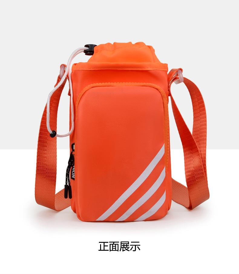 

2025 новая сумка для мобильного телефона модная и универсальная женская на плечо через плечо портативная дорожная нейлоновая маленькая сумка оранжевый