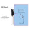 3ml Women's Light Fragrance Sample Card - Long-Lasting Q Version Spray, Men's Gift