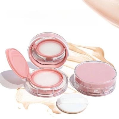 2 Peças Estojo Mini Air Cushion Recarregável Caixa de Esponja Vazia Recipiente Cosmético Portátil DIY para BB Cream Base Maquiagem Kit de Viagem