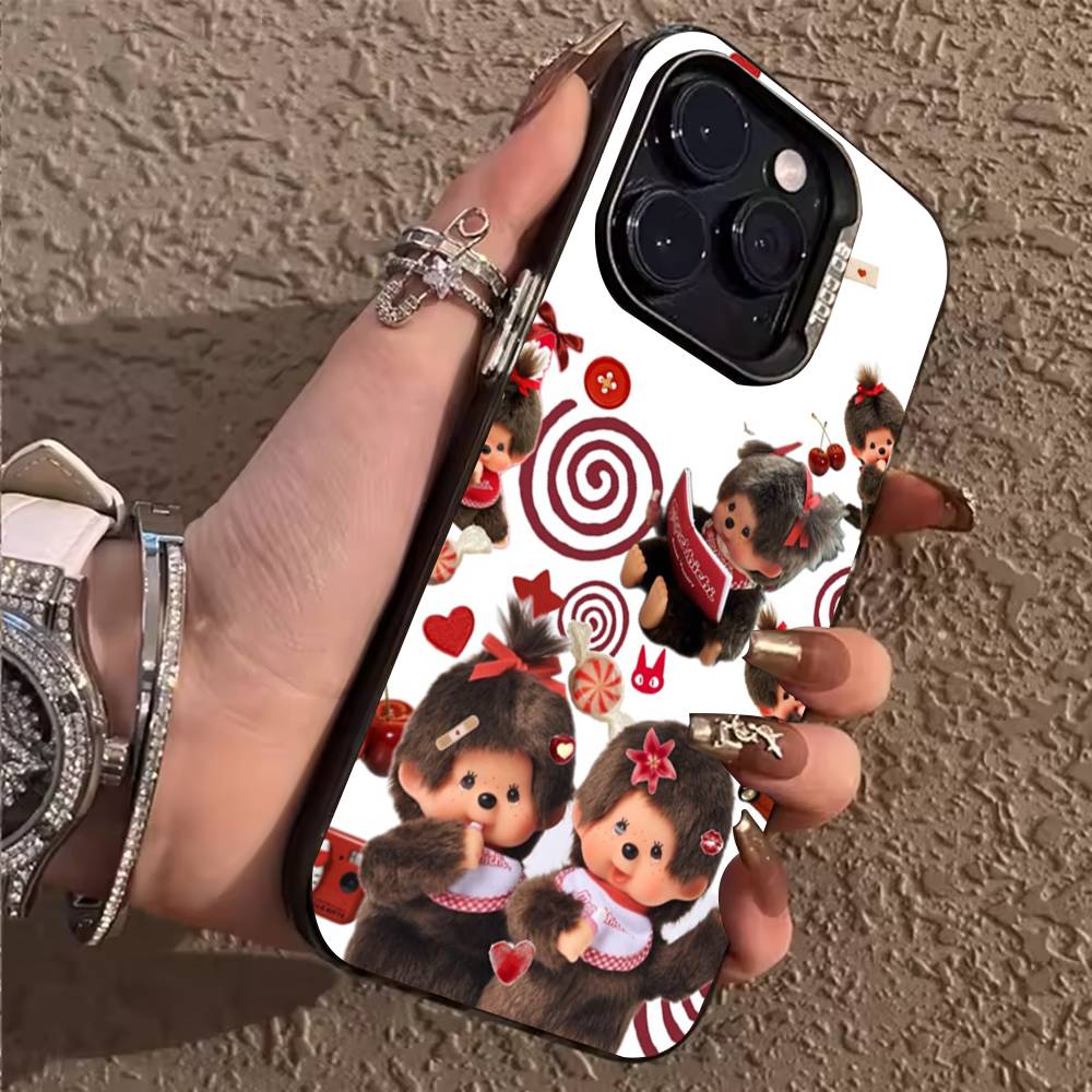 Cute M-monchhichis-s Phone Case for iPhone 17,16,15,14,13,12,11,Pro,X,Xs,Max,Plus Shockproof Cover