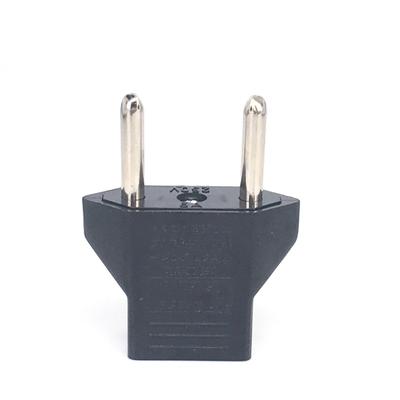 1PCS US To EU Plug Socket Adapter CN Chinese To Euro EU Travel Converter Electric Power Sockets Outlet European Plug