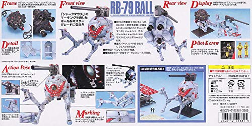 MG 1/100 RB-79 Ball (Shark Mouth Marking) (Mobile Suit Gundam MS IGLOO)