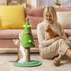 Weihnachtsbaum Katzenkratzbaum Cartoon Katze Kratzbaum Ästhetischer Baumschmuck Natursisal Katzenkratzbrett für Kätzchen