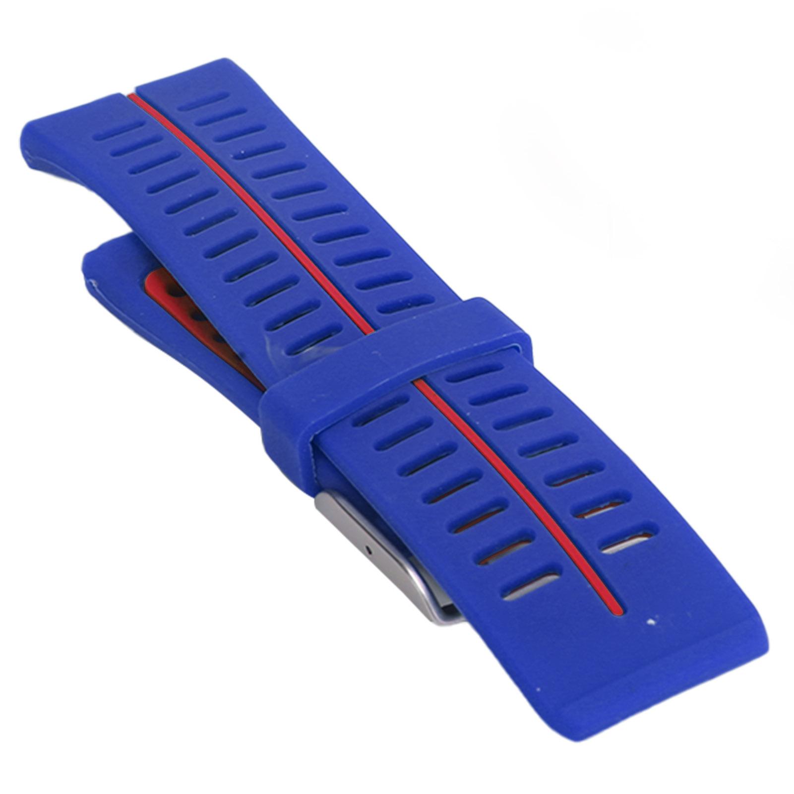 

Сменный ремешок для часов с инструментом для разборки иглой для часов POLAR V800(Синий Красный )