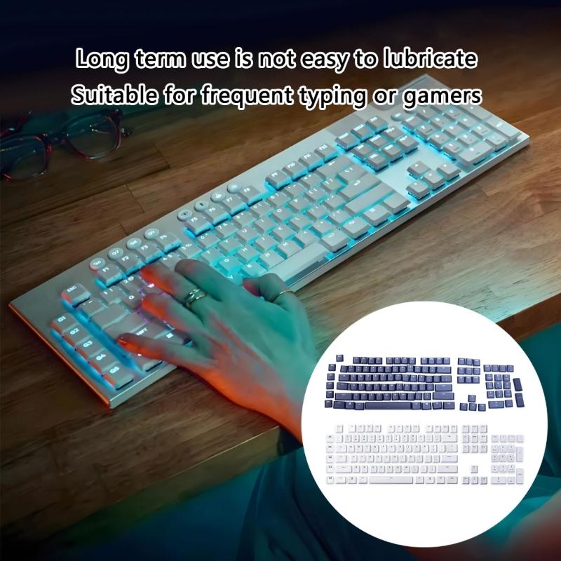 Ergonomic Textured Keycaps Easy Installation for G915/G913/G815/G813 TKL Gaming Keyboards