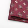 Einstecktuch Herren Burgunder Hochzeit Bräutigam Muster Hochwertiges Hochzeits-Taschentuch Brusttuch