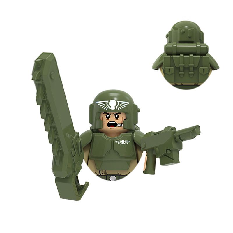 Kinderspielzeug Imperiale Garde Schwere Ingenieurstruppe Signalkorps Kommandant Militärfiguren Montagemodell Bausteine