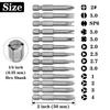 5/7/13Pcs Special Shaped Screwdriver Set 50mm U-shaped Y-Type Triangle Inner Cross Three Points Screwdriver Bit Tool Garden Tool