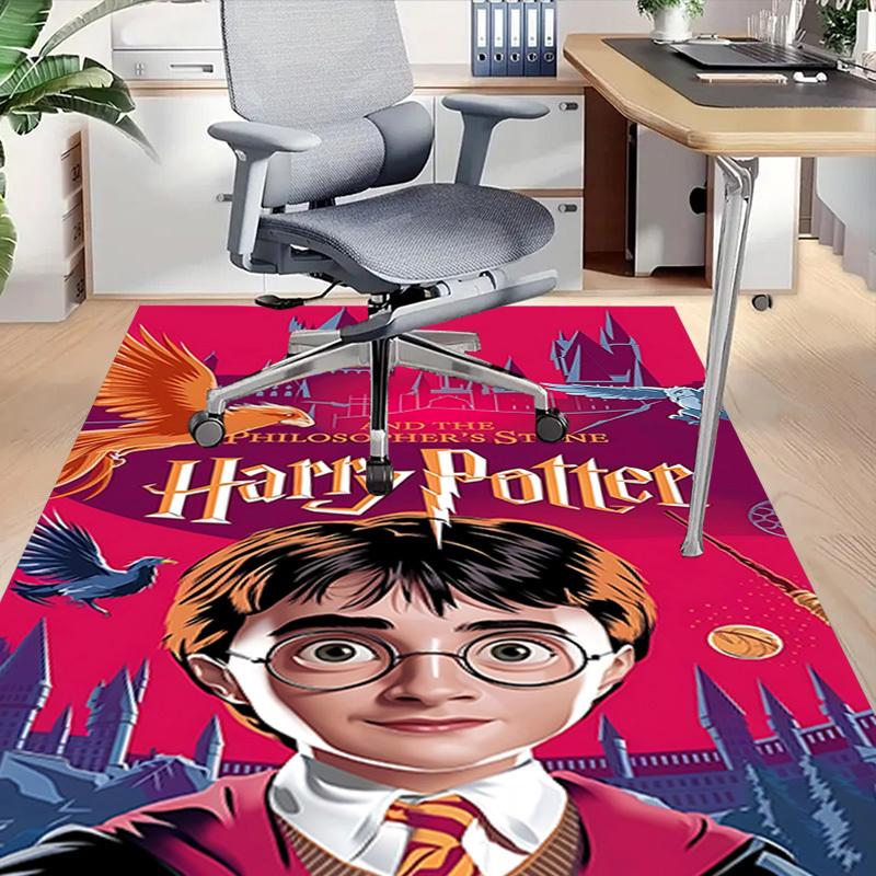 1pc Harry Potter And The Philosopher's Stone Carpet, for Home & Office Decor, Desk Chair Carpet, Festive GiftL1440
