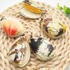 Playful Marine Theme Keyring Pendant Mini Water Toy Design Creative Children's Gift Home Decoration Resin Accessory