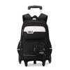 Kids Wheeled Trolley Backpack 2-in-1 Waterproof Rolling School Bag for Boys Girls Primary Students Backpack Book Bag
