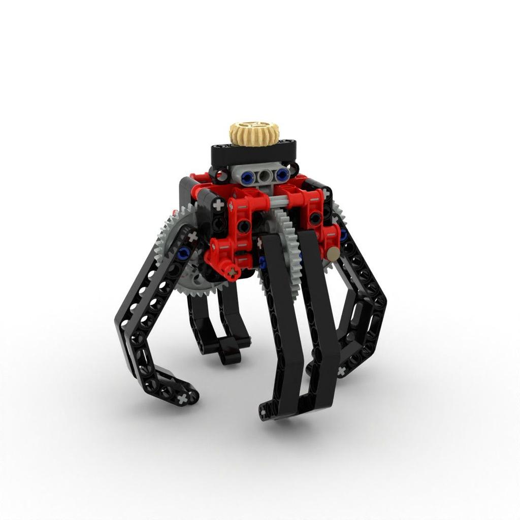 Technical Moc Construction Blocks Electric Robot Manipulator Mechanical Arm Clamp Claw Kit Diy Education Toys For Child