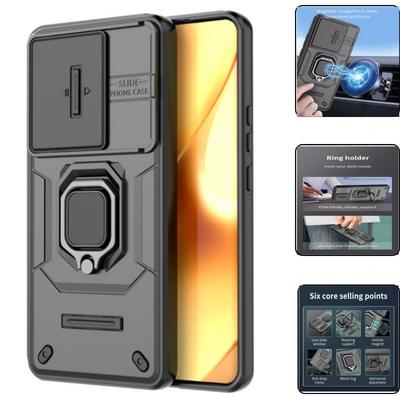 For Realme 15 Pro 5G Case Car Magnetic Ring Stand Armor Phone Cases for Oppo Realme15Pro Realmi 15Pro Back Cover Capa Fundas