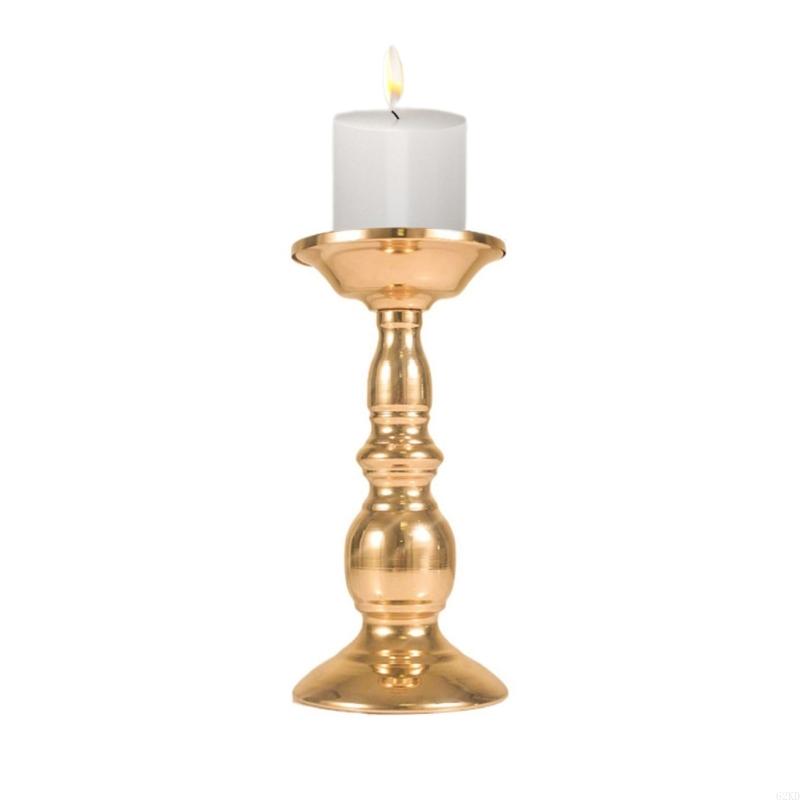 62KD Desktops Candlesticks Pillar Holder Wedding Stand Home Decors
