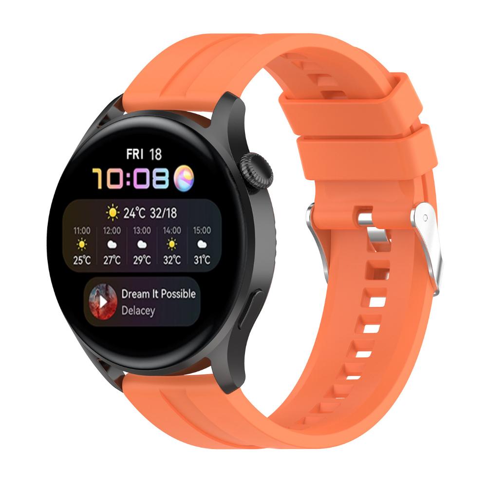 Universal 22MM Silicone WatchBand Strap For Huawei Watch GT GT2 GT3 GT4 GT5 Pro 46mm Smart Wristband For Polar Grit X / Vantage M Bracelet WirstStrap