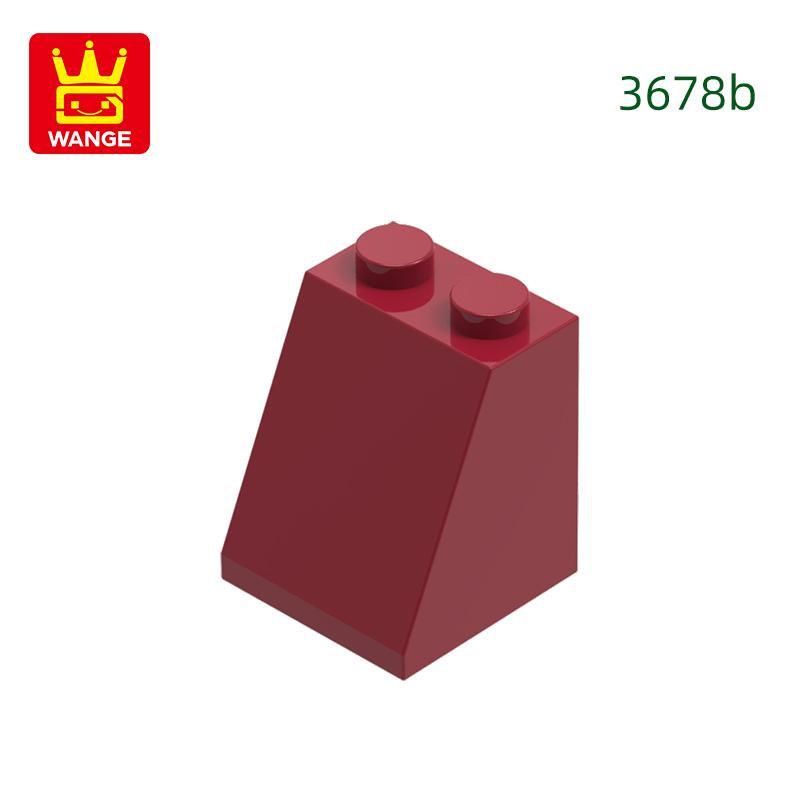 

53Pcs/lot 3678 Roof Tile 2X2X2 Dots 65degree Block Moc Hue Accessories Compatible featuring Brick DIY Children s Plaything Assembly about 53pcs