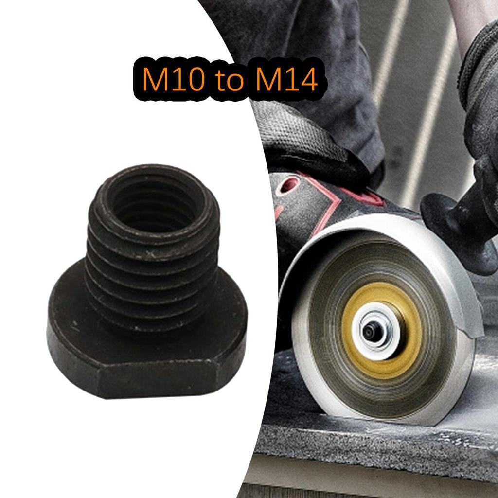 Angle Grinder Adapter Professional Black Electric Drill Adapter Rod Thread Arbor Connector 100 / M10 Angle Grinder Accessories