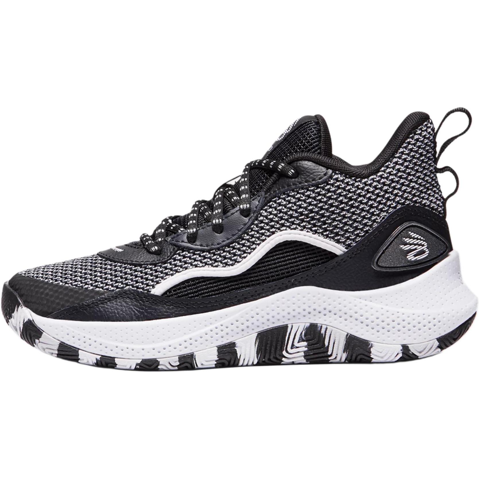 

Under Armour Curry 3 Z 24 Удобные Универсальные Нескользящие Прочные Детские Баскетбольные Кроссовки Средней Высоты Детские баскетбольные кроссовки Черный 3027627-002 38