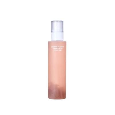 Flores Orgânicas Damasco Rosa Pétala Névoa 100ml