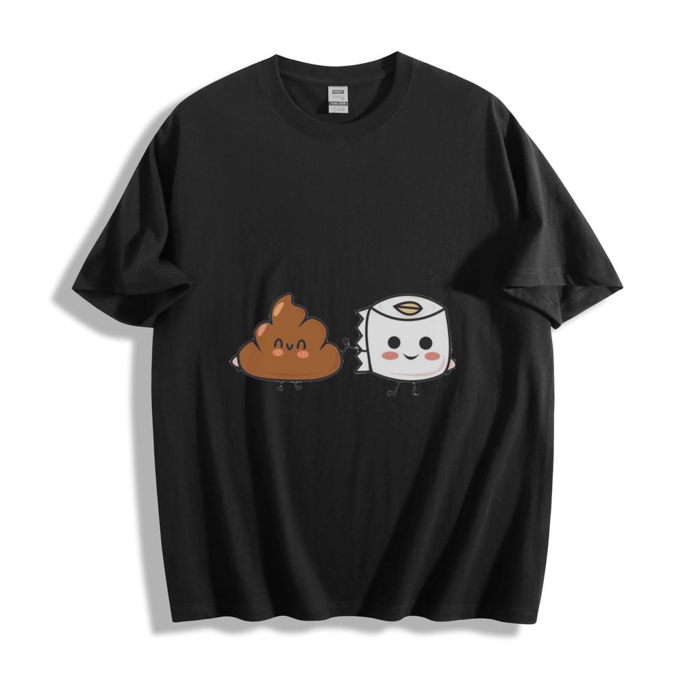 Kawaii Food Pals T-Shirt - Cute Dessert Duo Design Unisex Tee