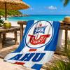 FC Hansa Rostock Wappen Design Strandtuch, Schnelltrocknend, Pflegeleicht, Geeignet für Fitness und Strandurlaub, Sport-Essential