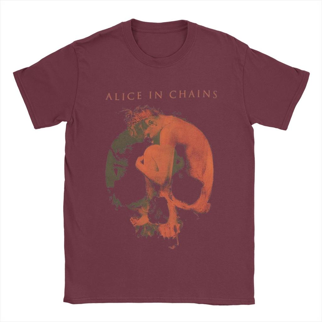 Tricou Bărbați Alice In Chains Hipster Bumbac Pur Tricou Mânecă Scurtă Tricou Gât Rotund Topuri Vară