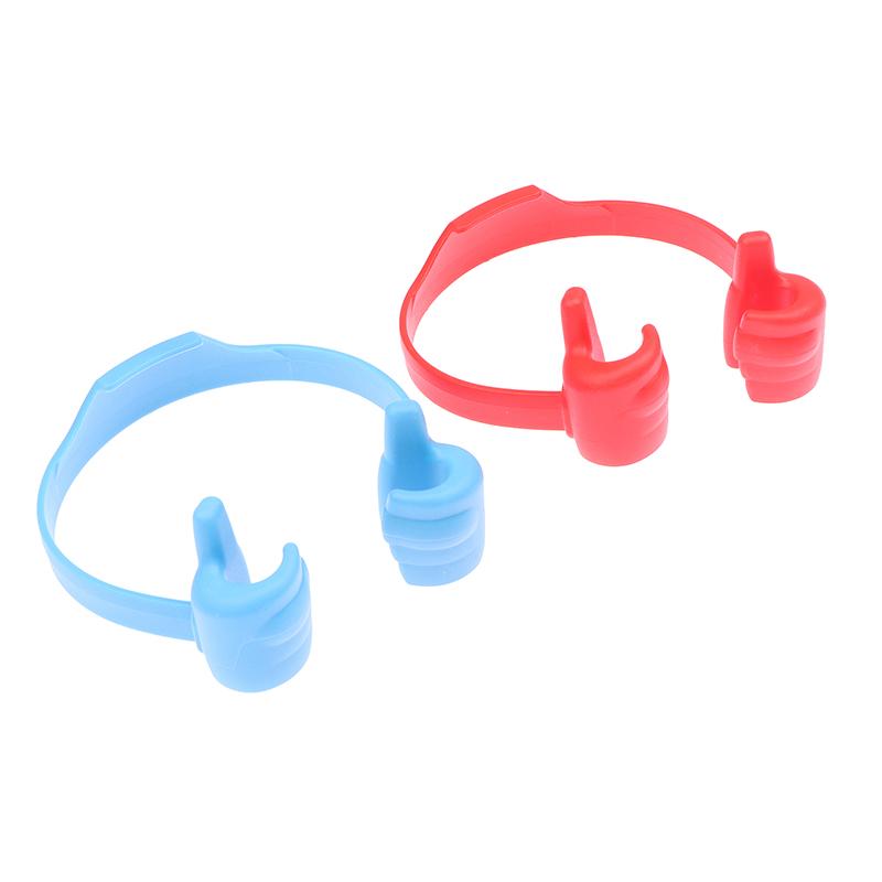 Thumbs Up Phone Holder Lazy Mobile Phone Thumb Stand Portable Elastic Creative Universal