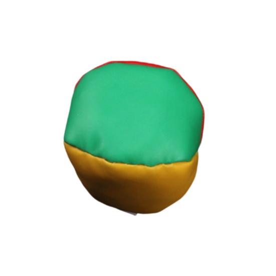 Faux Leather Footbag Cartoon Expression Number Football Basketball Baseball Throwing Beanbag Toy Kids Indoor Outdoor Play Handmade Kickball