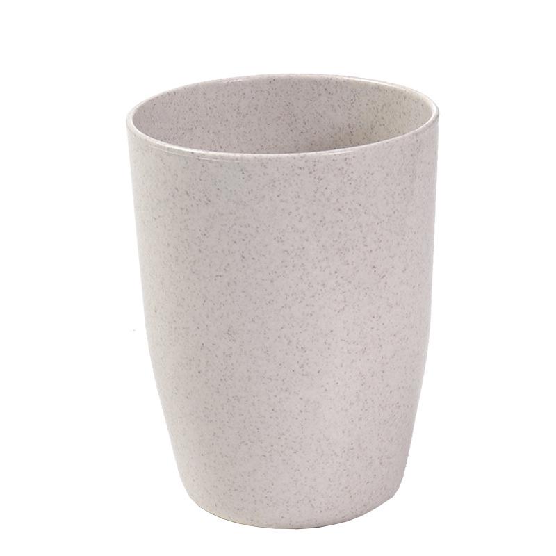Eco-friendly Wheat Straw Toothbrush & Mouthwash Cup - Customizable Logo 300-400ML
