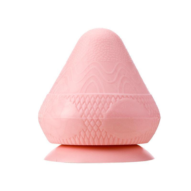 Portable TPE Soft Rubber Massage Ball with Conical Design for Tile and Glass