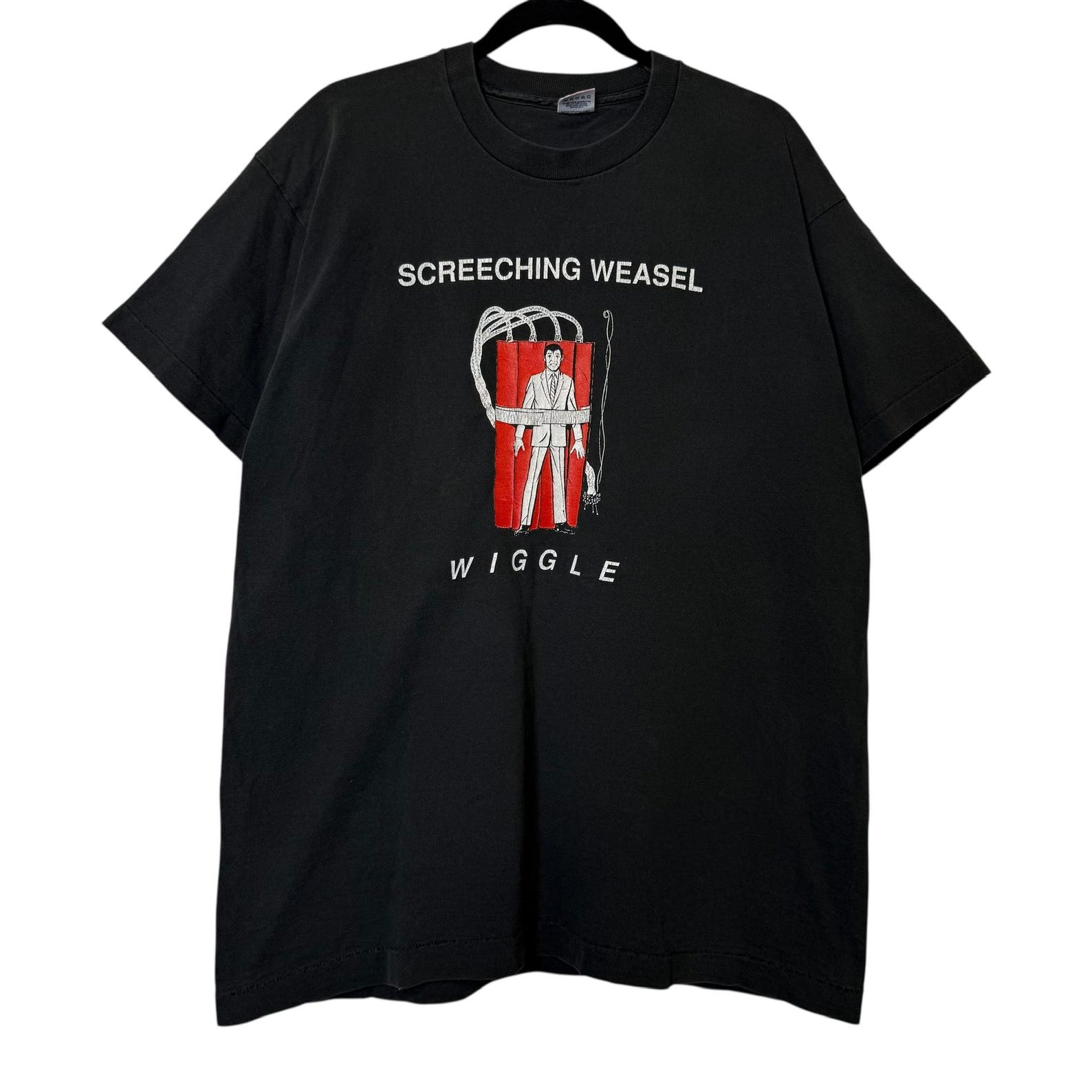 90 s Screeching Weasel Wiggle T shirt Sz XL (B426) M