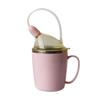 Practical 350ml Health Drinking Vessel With Angled Straw And Tight Cover For Rehabilitation And Specific Requirements